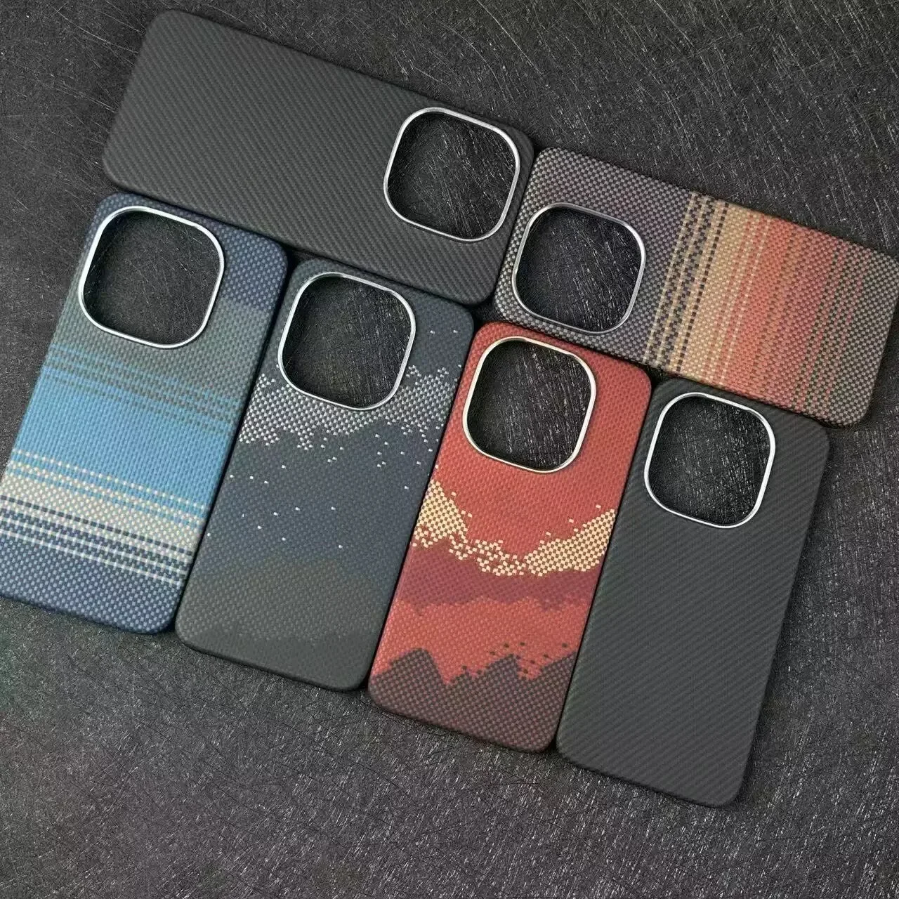 

Applicable For VIVO iQOO15 phone case protective cover, Kevlar aramid carbon fiber magnetic protective cover