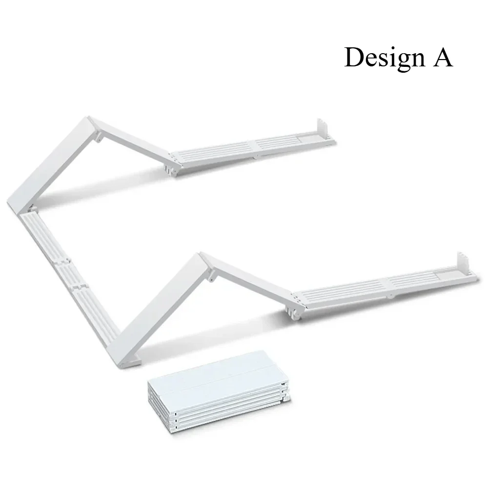 Foldable Laptop Riser Stand for Desk Notebook Support Mini Laptops Keyboard Stands Plastic Holder for Tablet Phone Pocket Holder