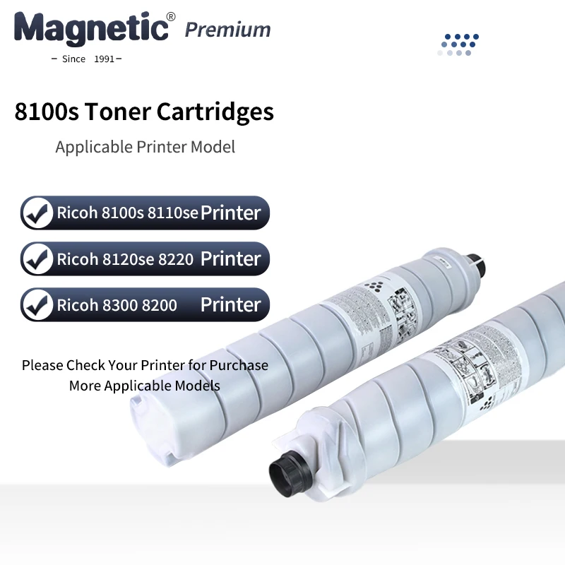 

1400g Toner Cartridges Compatible For Ricoh 8100 toner Pro 8100EXe 8100s 8110se 8120se 8220 8300 8200 8210 Photocopier toner