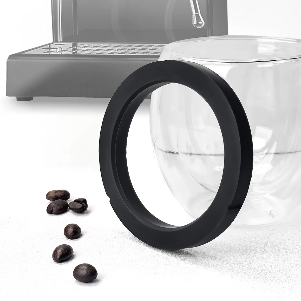 Silicone Gasket Seal Espresso Machines Steam Ring Compatible with BABY/CLASSIC/NEWBABY/Gaggia/ESPRESSOTEBE Rancilio Silvia