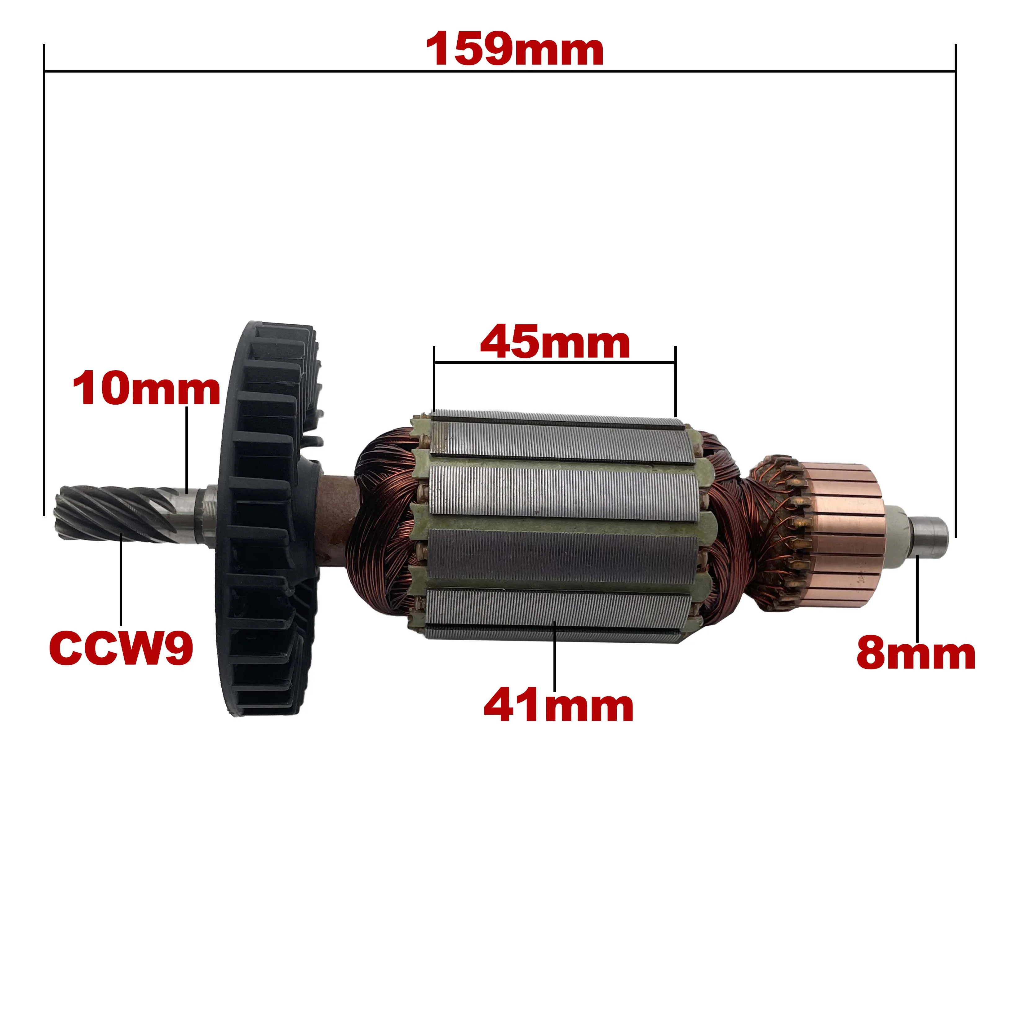 

AC220V-240V Armature Rotor Anchor Replacement for MAKITA Circular Saw 5806B 5704R 5806R 5704RK 518629-3