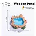 1pc Wooden Pond