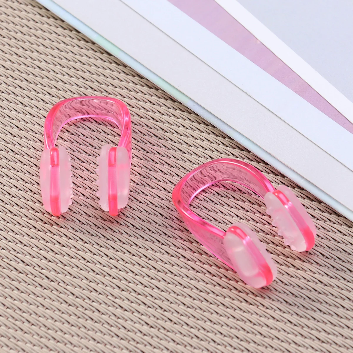 2 Pcs Jet Swim Nose Ear Buds for Kids Suspenders Men Adult Swimming Gear Sports Nasal Splint Diving