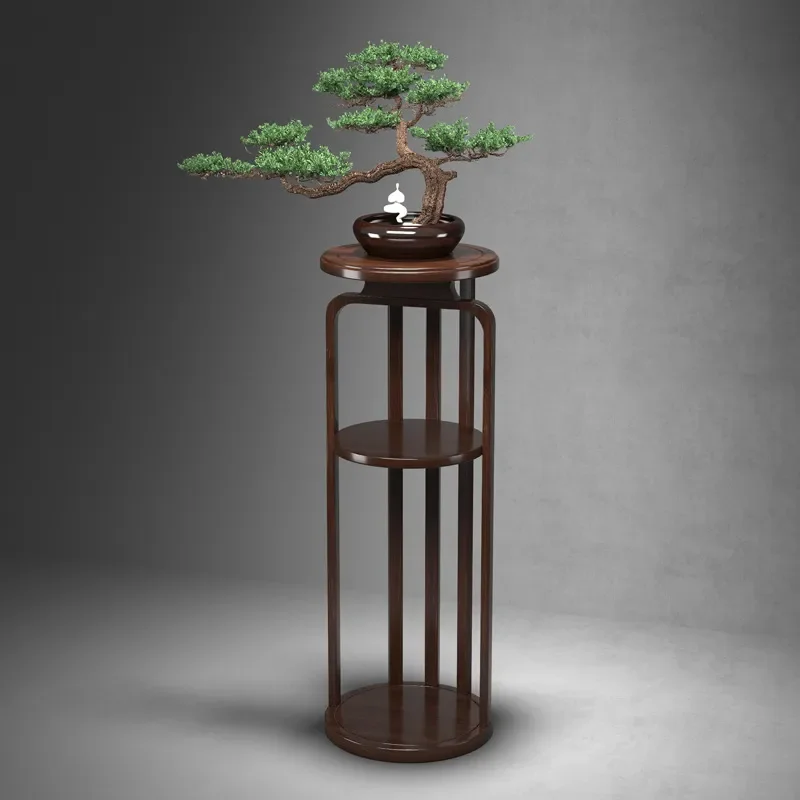 New Chinese Style Plant Stand Flower Pot Rack Succulent Holder Living Room Shelf Ornament Display Storage Unit