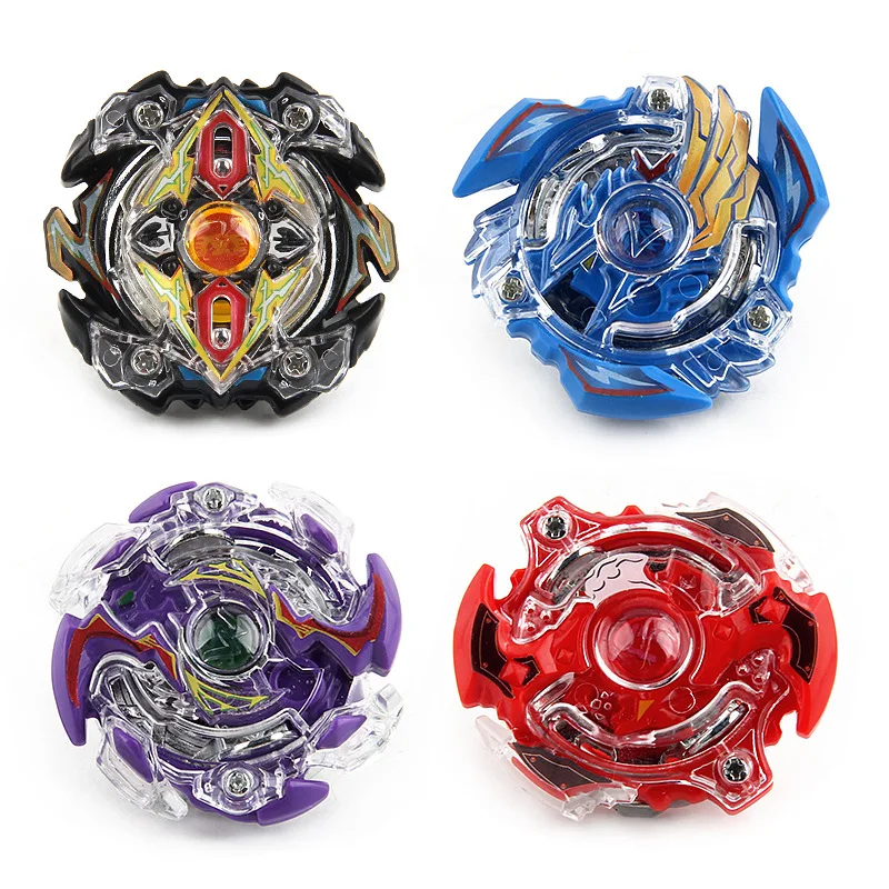 BB807D4 in 1 Burst Alloy Combat Gyro Set B34B35B41B59 with Handle Pull Wire Launcher Beyblade Metal Fusion