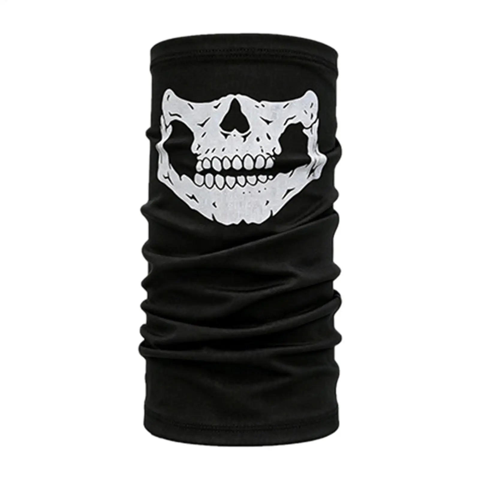 1pcs Face Cover Skull pattern Breathable Head Scarf Outdoor Sports Face Bandana for Men Women Cyclists Bikers Riders Runners