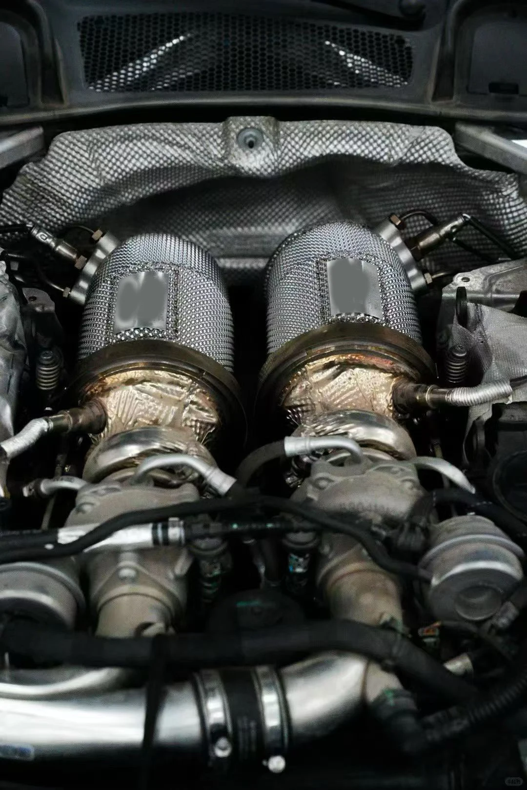 ACE High-Flow Sport-Kat-Downpipe für Audi RS4 RS5 B9 2.9T 2017- Auspuffkrümmer Edelstahl Performance-Auspuffrohr – Detail 19
