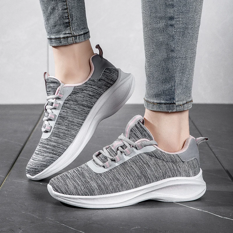 2025 Women Sneaker Summer Tennis Platform Training Mesh Breathable Sports Fashion Trend Casual Running Shoes Large Size