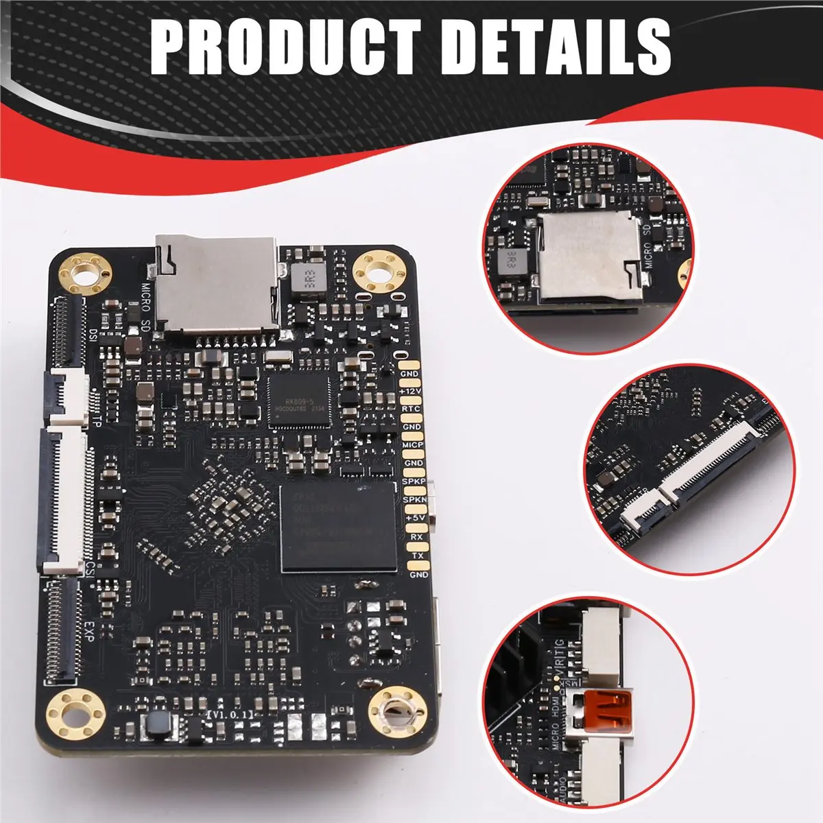RK3566 2G+16G Host Controller for Linux Development Boards Ideal for AI, IoT, NAS and Embedded Projects