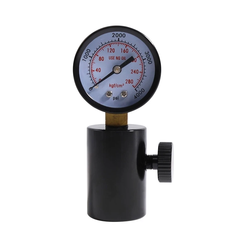 

AD08-New Air Tank Pressure Checker For Scuba Diving With 4000 PSI Gauge Regulator Tester Alat Test