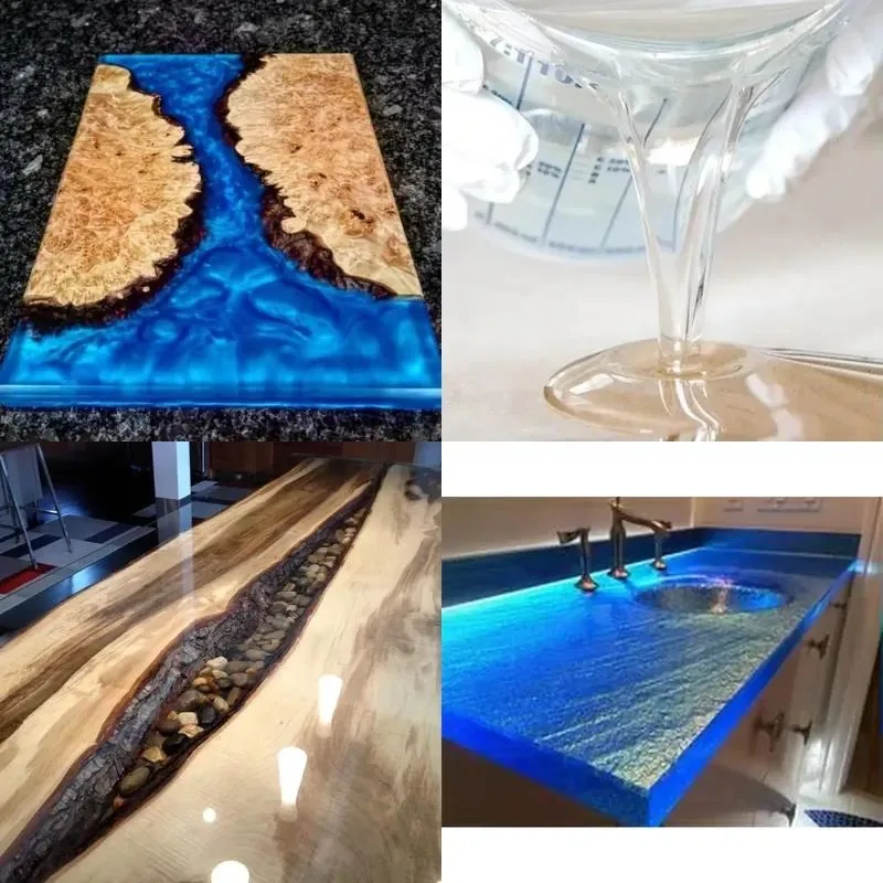 Transparent Epoxy Resin for Casting Table