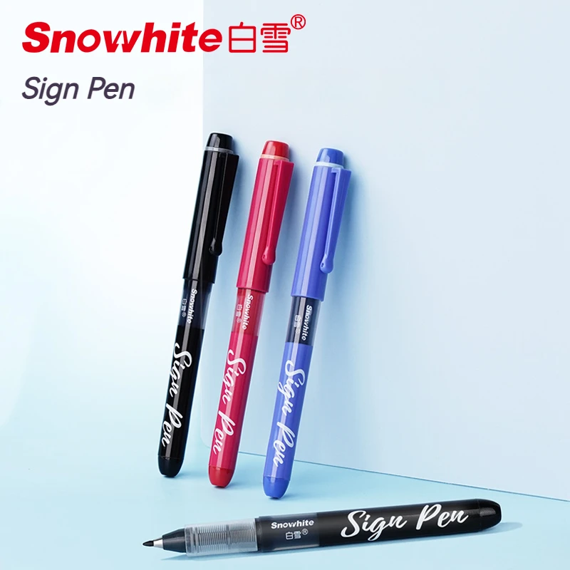 1.0mm Direct Liquid Neutral Pen with Visible Ink Window, Large Capacity Quick Dry Gel Pen for Office School