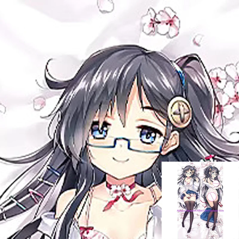 

Dakimakura Anime Beautiful Girl 2 Side Printed Hugging Pillowcase Cushion Bedding Decor Pillow Cover