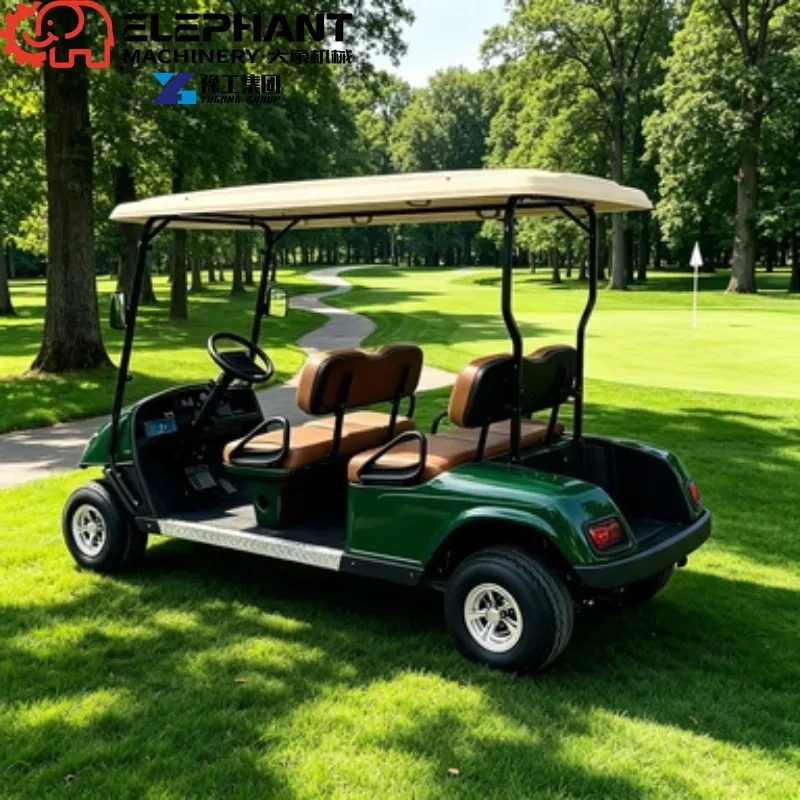 Electric Golf Cart, Street Legal Sightseeing Cart New Appearance OEM Customized For Villa And Golf Course