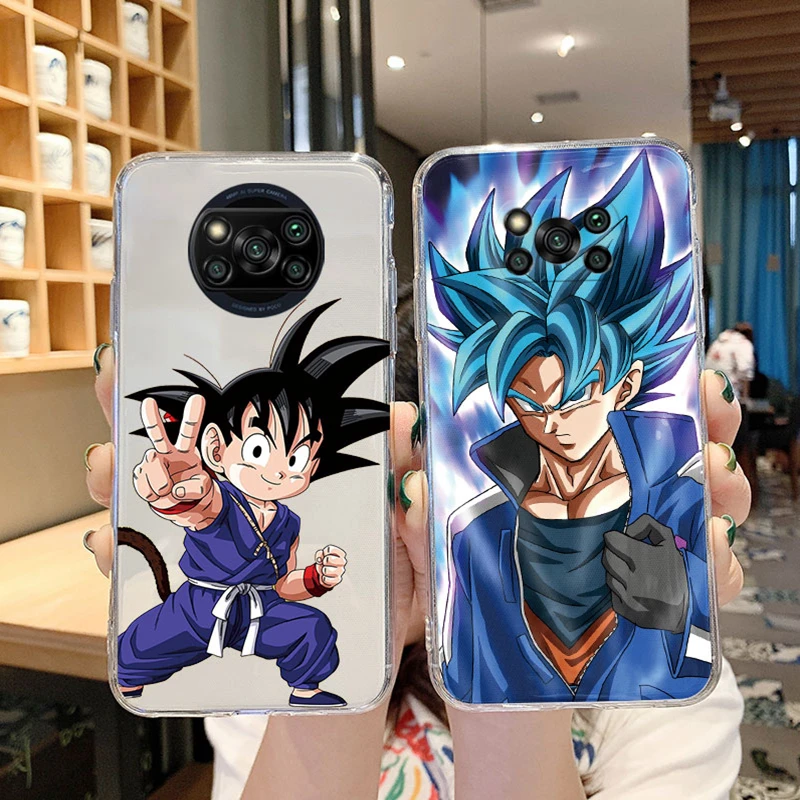 Funda de silicona suave para teléfono Xiaomi, carcasa de Super Dragons-Balls Son-Gokus para POCO X3 Bags, Poco X3 NFC X 3 Pro