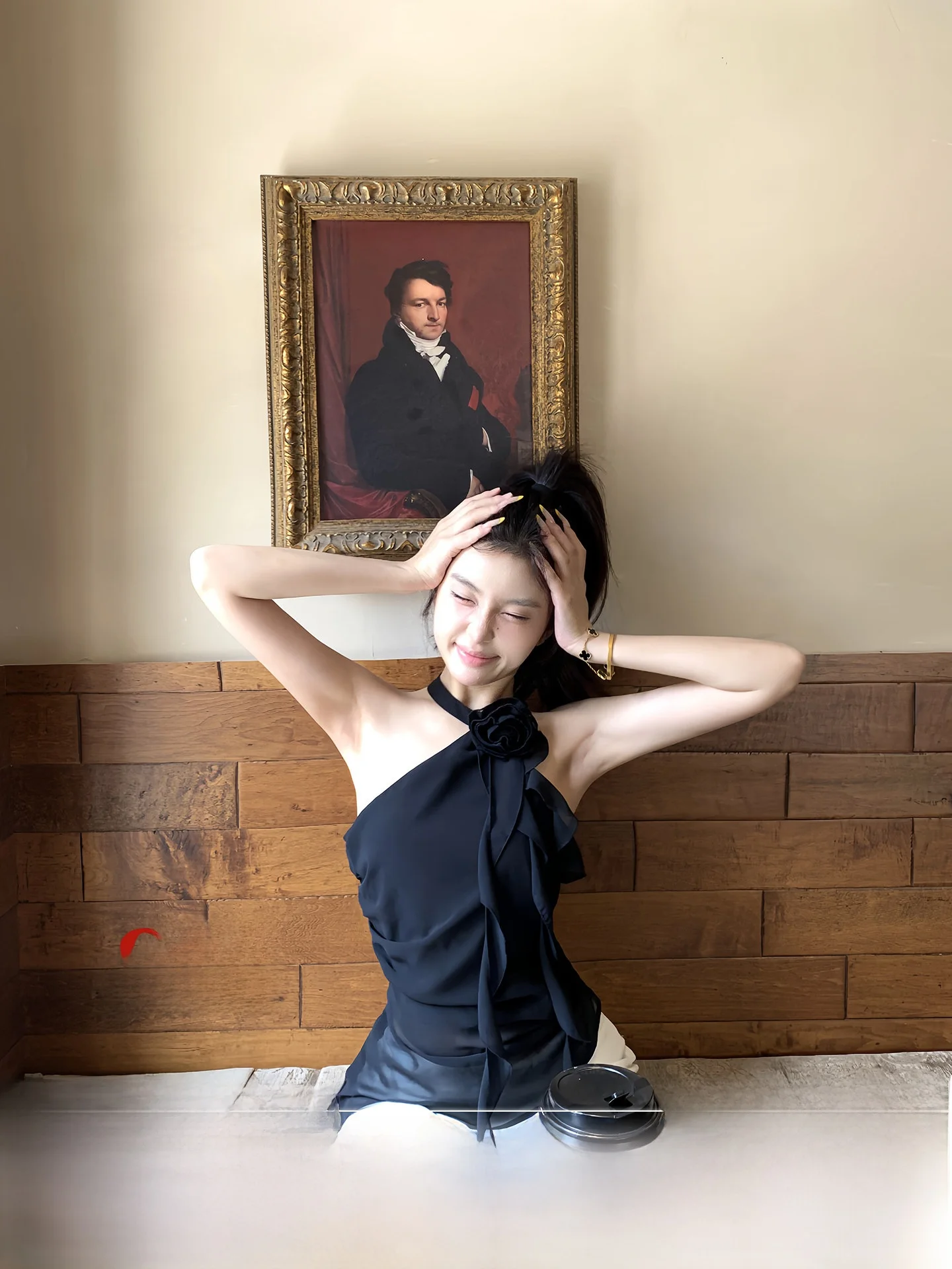 

OYFF Pure Desire с текстурой, наклонное плечо, 3D цветок, ожерелье, ремешок, жилет на талии, топ, женский летний дышащий тонкий полиэстер...