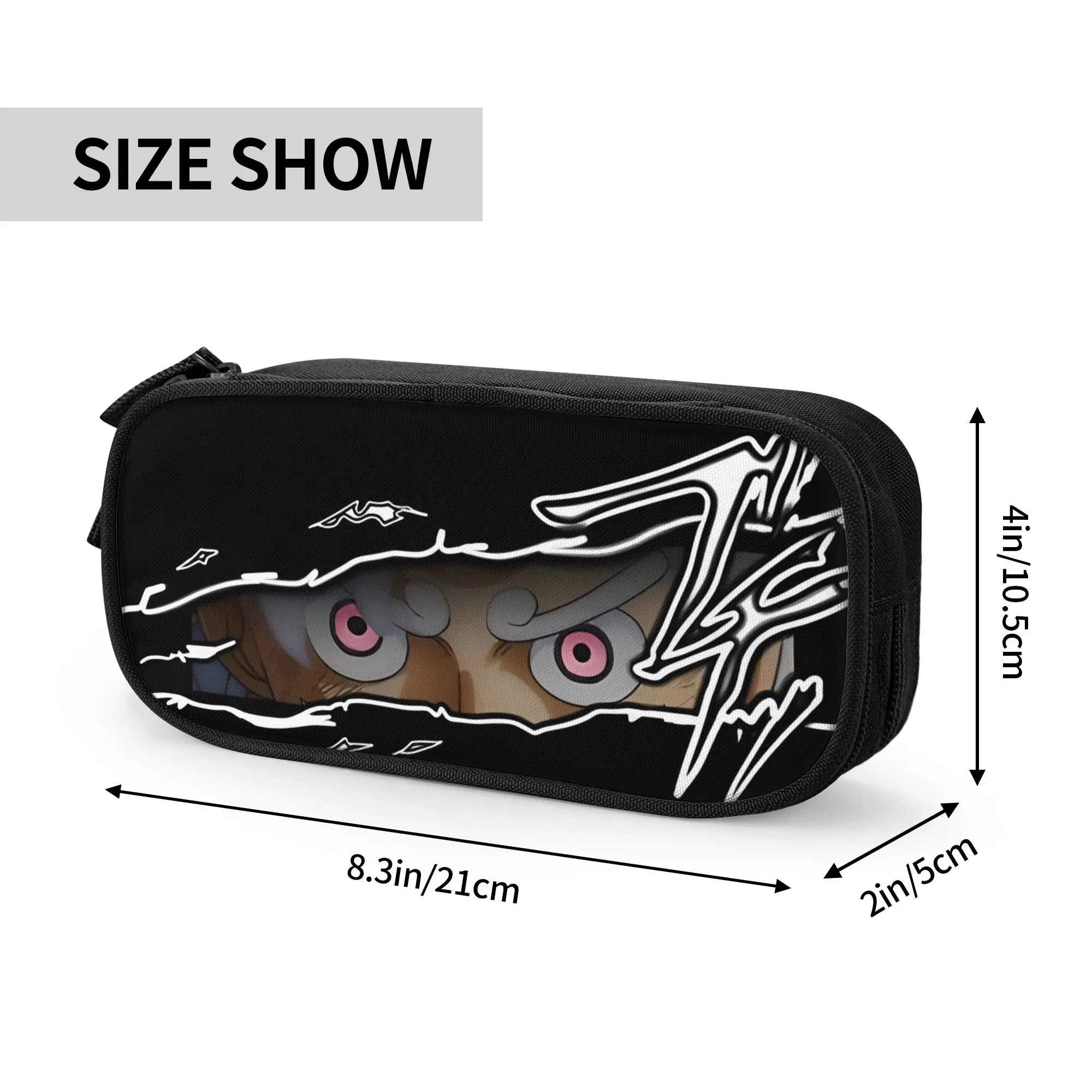 Custom Luffy Gear 5 Joy One Piece 3 Large Capacity Bags for Child  School Pencil Bag for Boys Gilrs Kids