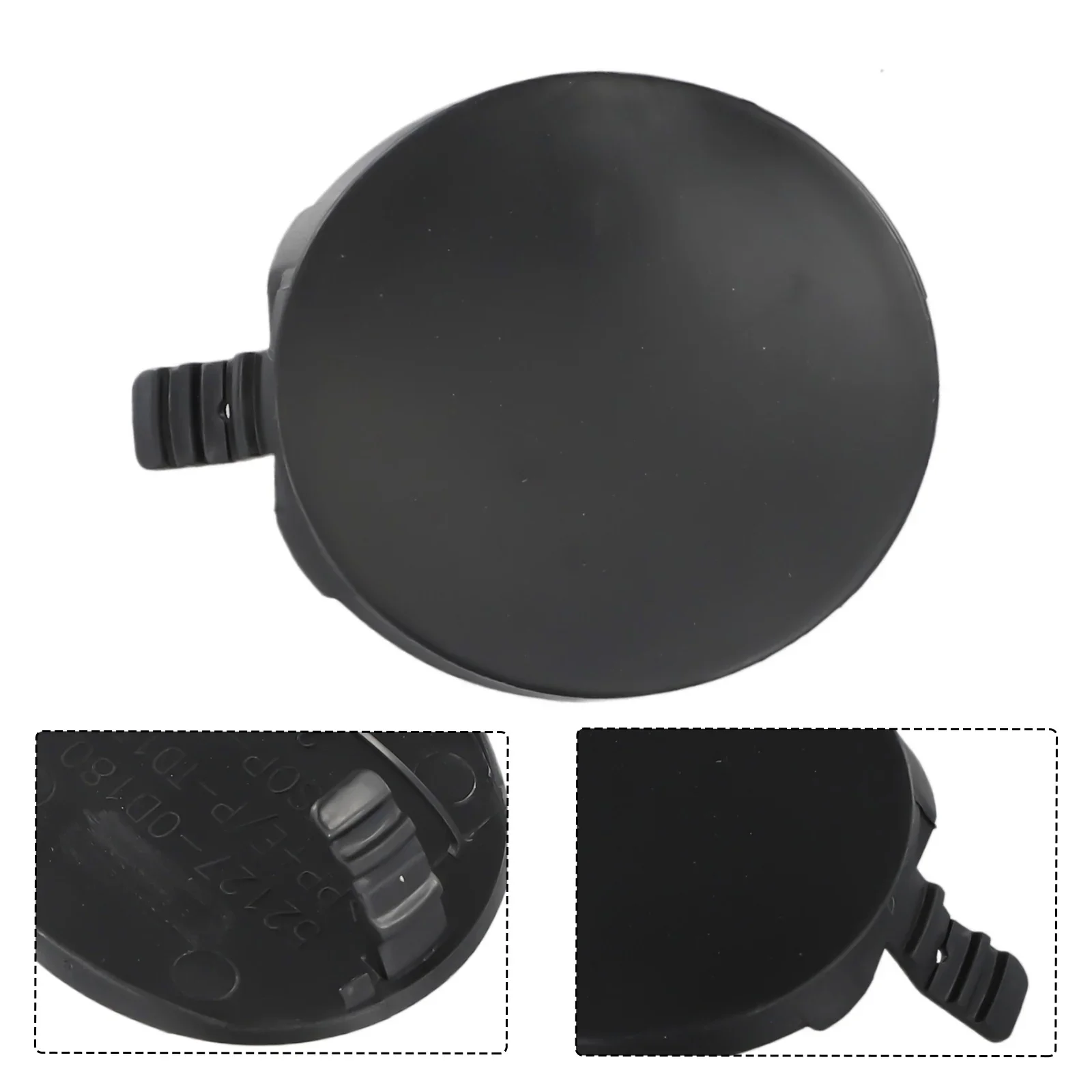 

1pcs Cars Front Bumpers Towing Hooks Eye Covering Cap Fit For Toyota For Yaris 4Door Sedan 2006-2010 Car Automatic Accessory