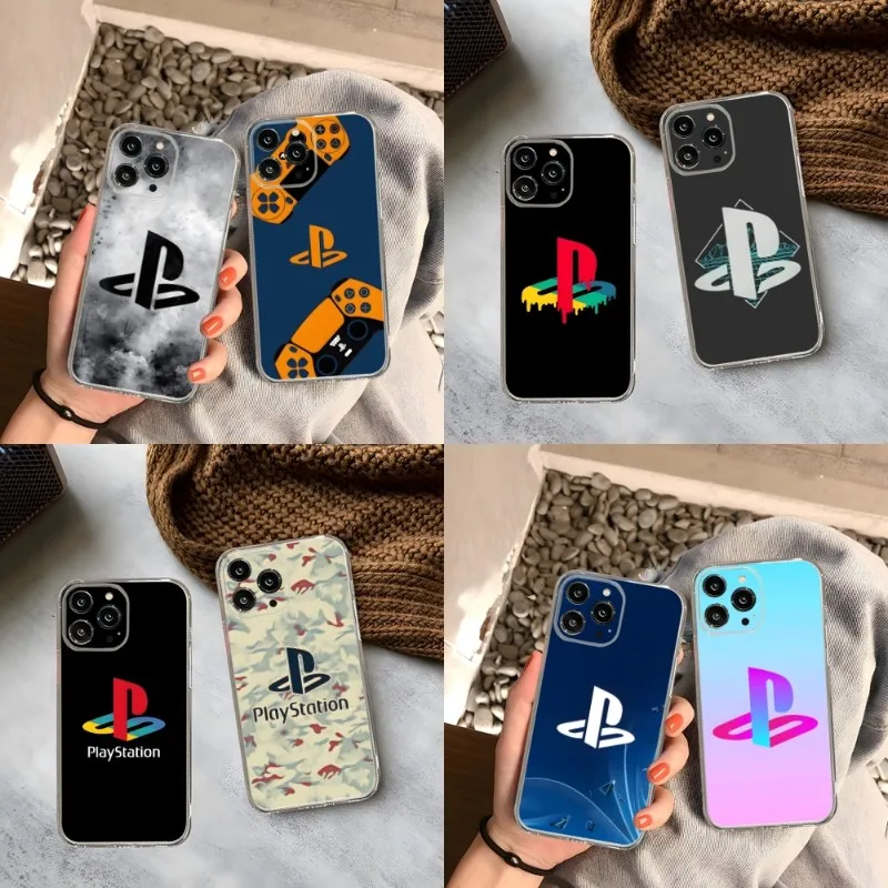 Ps5 Hot Game PlayStation Phone Case For Iphone 14 13 12 Pro Mini 11 Max Xr X Xs 7 8 Plus 6 Transparent Silicone