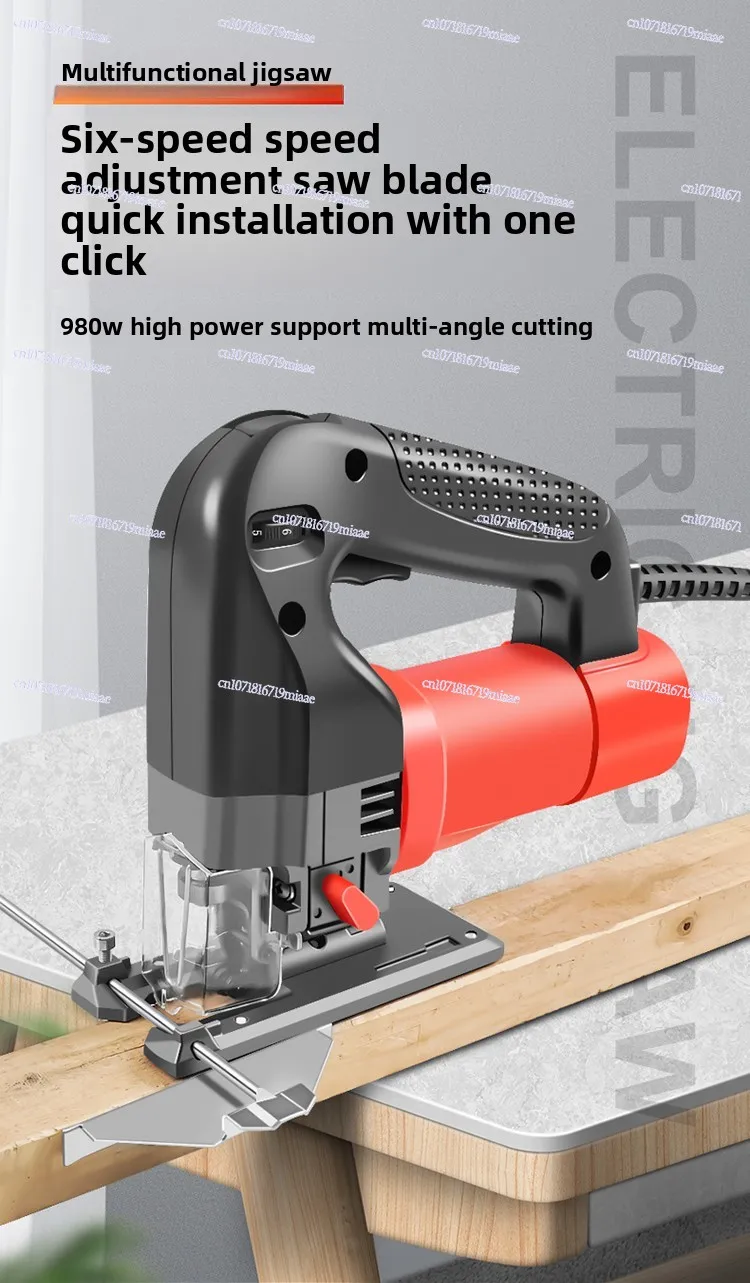 Multifunctional Electric Curve Saw Household Latte Reciprocating Chainsaw Handheld Wood Board Wire Saw