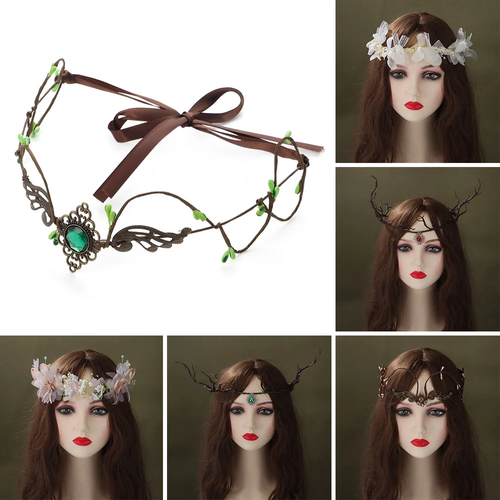 Nouveau Design de vigne, couronne elfique, Style mariée, thème de sorcière, diadème féerique, accessoire de robe, accessoire de mariage, couvre-chef