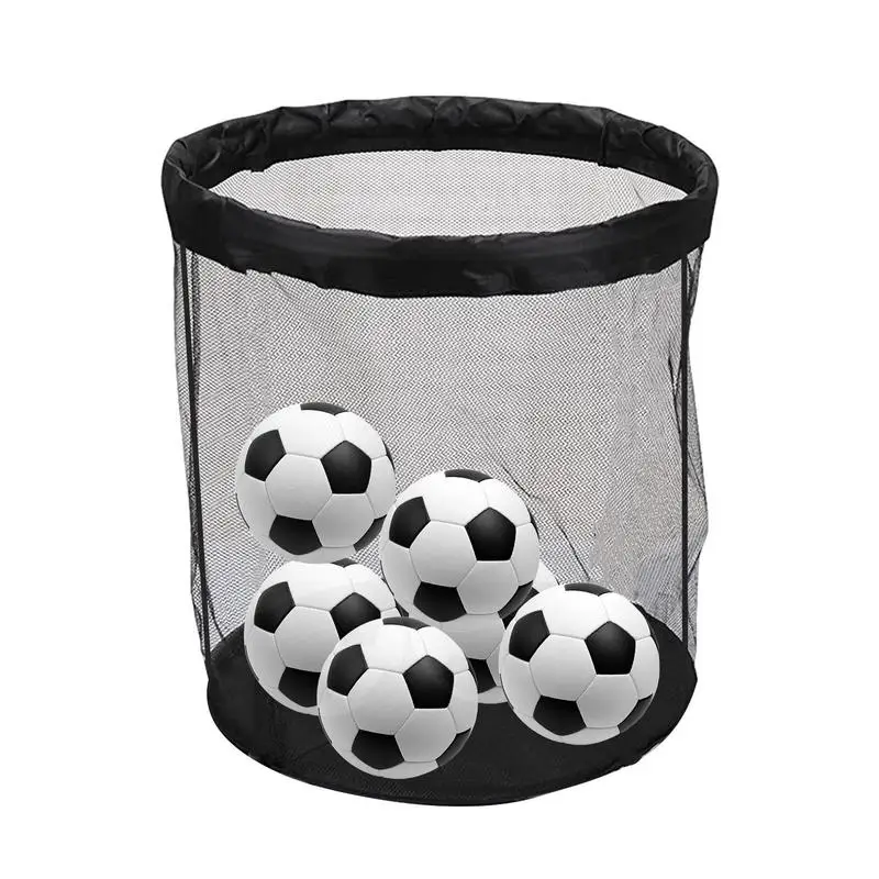 Mesh Sports Ball Bag 15L Mesh Ball Bag Large Sports Ball Bag Outdoor Organizer For Holding Basketball Volleyball Baseball