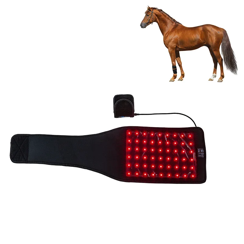 

Veterinary Infrared Therapy Wrap For Horses With LED Lamp Horse Therapy Pad Red Pet Care Products Therapeutic Equipment