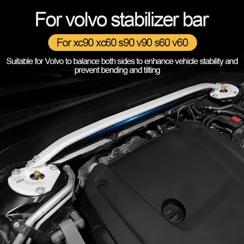 Car styling car hood balance bar for volvo xc60 xc90 s60 v60 s90 v90 car Accessories Stabilizerbar Car accessories