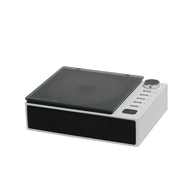Retro cd player, portable bluetooth speaker high fidelity cd album disc player
