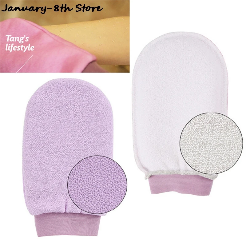 1X Shower Thicken Bath Magic Peeling Glove Exfoliating Tan Removal Kessa Bathing Cleaning Products