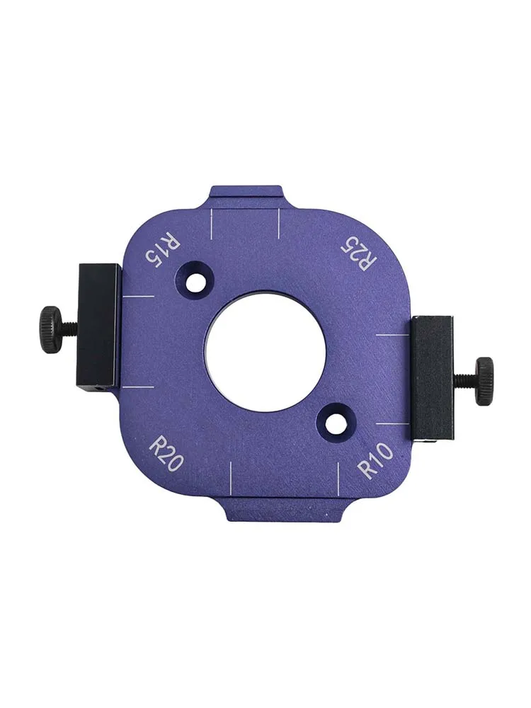 Aluminium Radius Jig Round Corner Template Corner Trimming As Picture Aluminum Corner Radius Jig Accurate Measuring Tool