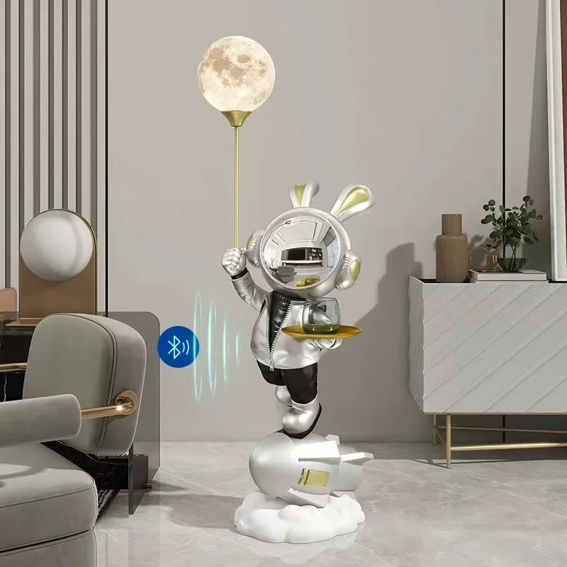 Nordic astronauts astronauts landing storage ornament housewarming living room TV cabinet Internet celebrity home decoration