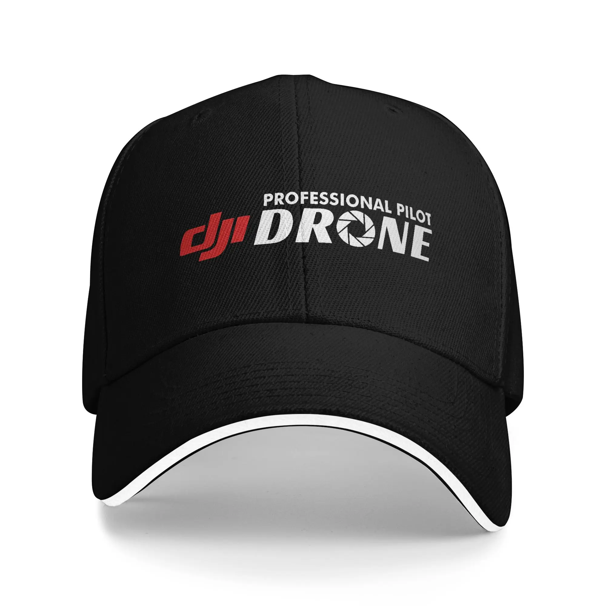 D-djis Drone Pilot Logo Sun Baseball Cap  Summer y2k Retro Trucker Hat For Couple Women Kpop Rock Baseball Caps