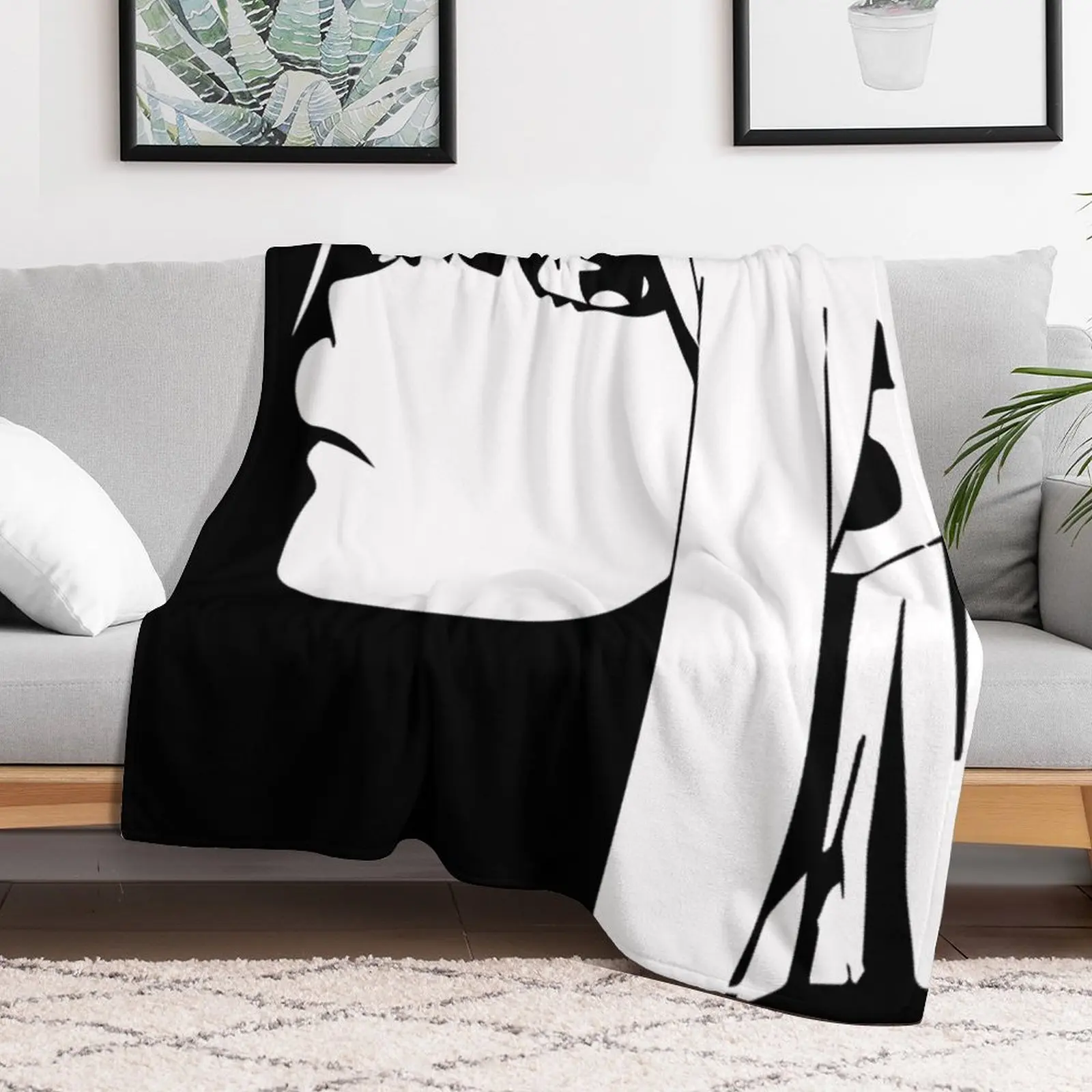 

Darling in the Franxx - Zero Two Throw Blanket Camping Luxury Designer cosplay anime wednesday Blankets