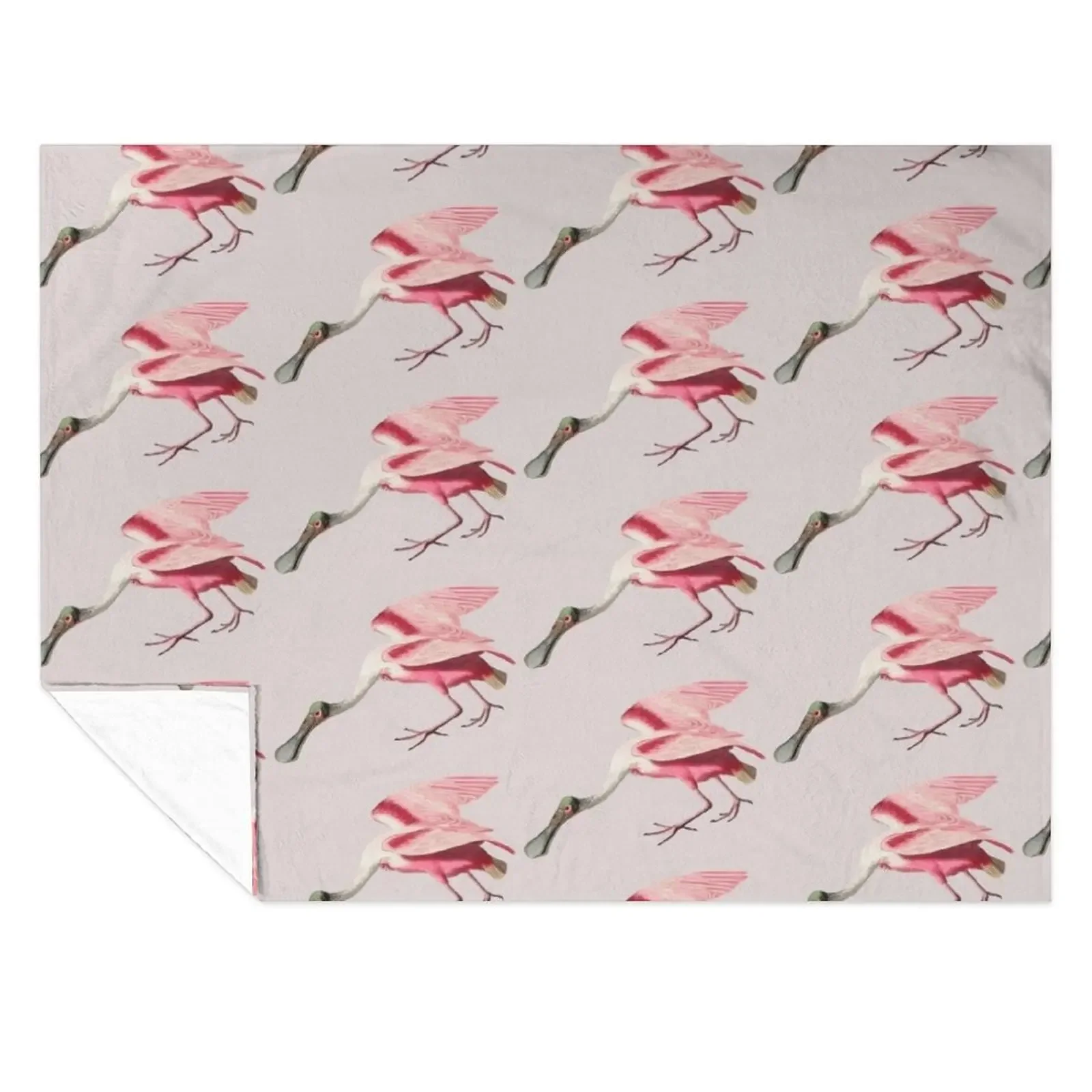 

Audubon's roseate spoonbill Throw Blanket cosplay anime Blankets For Sofas for winter Thins Blankets