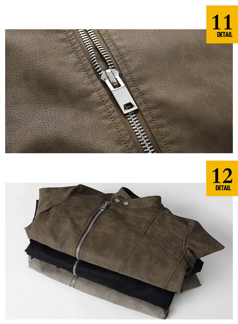 2025 Fashion Leather Jacket Men Winter Fleece Warm Zipper Motorcycle Coats Mens Fashion New Biker PU Jackets Slim Overcoat 86 S7ff7157841454073b13e789b6b55b102o