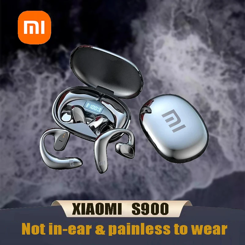 

Xiaomi Bluetooth Earphones Conduction S900 Open Ear Hook Wireless Sport Headphone HiFi Stereo Waterproof Noise Reduction Headset