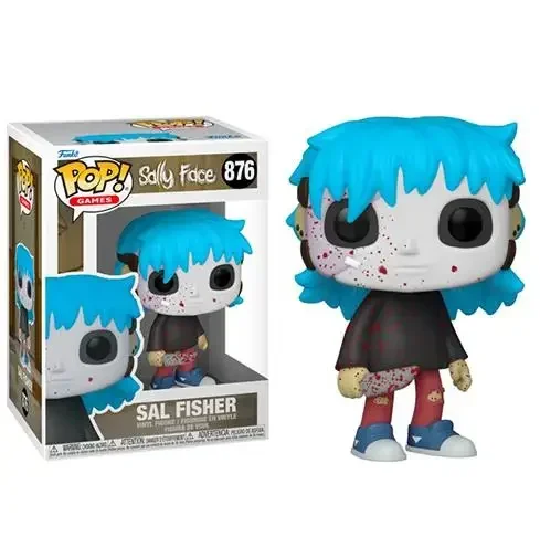 2024 Funko POP Games Sally Face Larry 875# Sal Fisher 876# Sally Face 472# Vinyl Figure Model Toys Collection Birthday Gift Toy