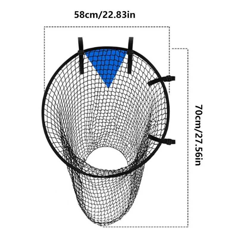 صناديق كرة القدم العليا الهدف صافي مجموعة ، المساعدات لكرة القدم ، من السهل أن نعلق ، وفصل إلى الزاوية ، وشبكات اطلاق النار