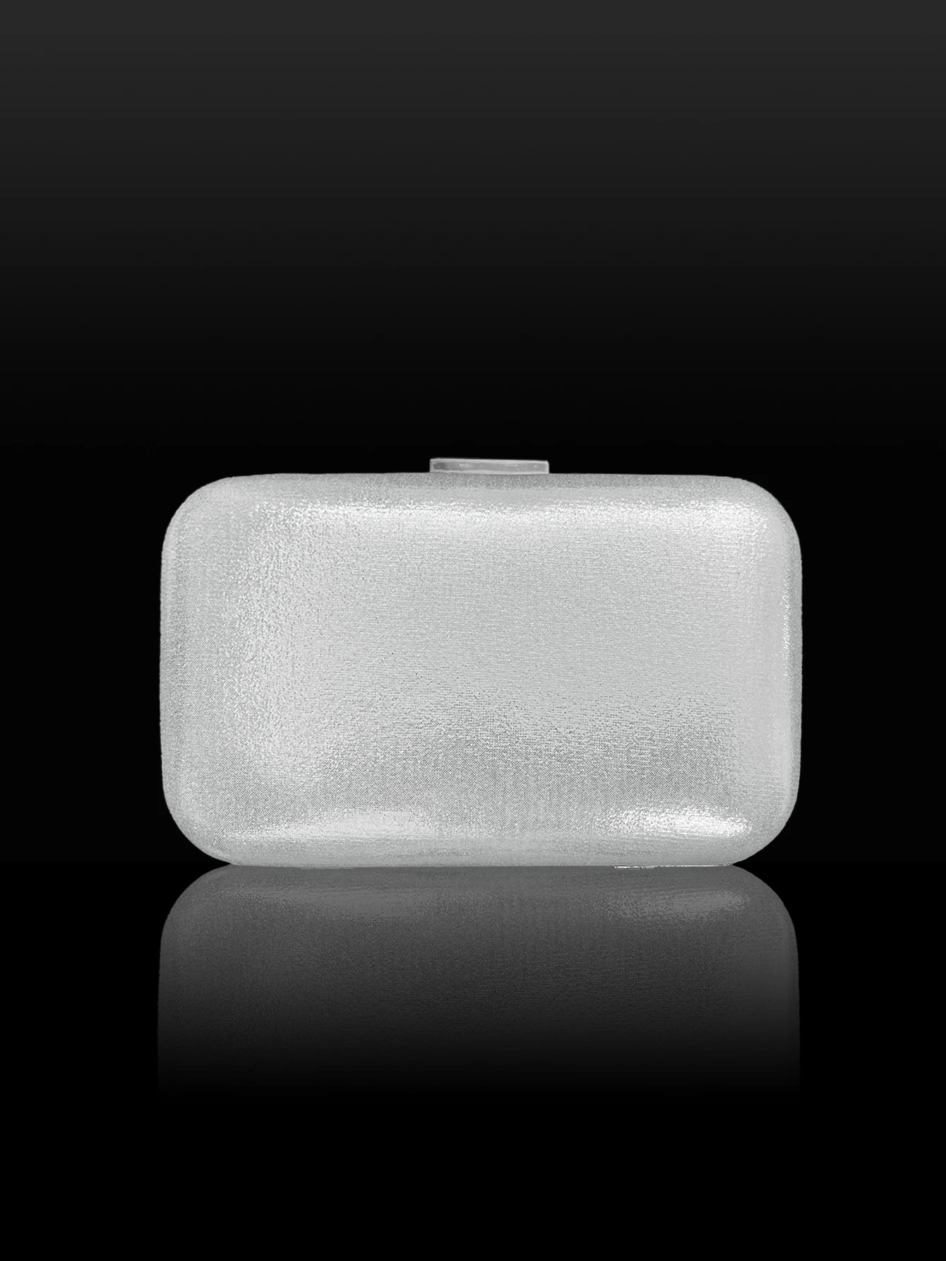 حقيبة صندوق السهرة الأنيقة والفاخرة المصنوعة من حجر الراين، مقترنة بالأقراط والسوار والقلادة، هي الهدية المثالية للفتيات #2