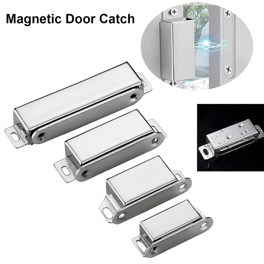 Magnetic Door Catch Strong Heavy Duty Cupboard Magnets Kitchen Door Catch Closer Drawer Cabinet Cupboard Furniture Hardware