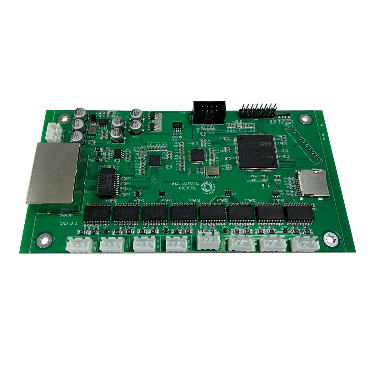 Imagem -02 - Protocolo Artnet Cl804ps Controlador Pwb Placa-mãe Spi 8*680 Pixels para Sk6812 Ws2811 Ucs1903 Dmx Rgb Rgbw Tira Conduzida