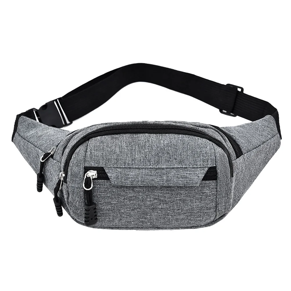 Adjustable Running Belt Oxford Cloth Sports Waist Pack For Outdoor Fitness Large Capacity Fanny Pack Men Women Waist Bag