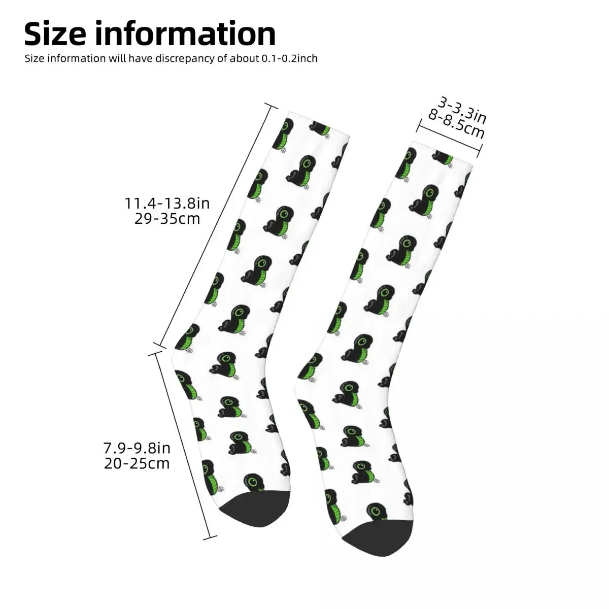 Sneki Snek Razer Socks Harajuku Super Soft Stockings All Season Long Socks Accessories for Man's Woman's Christmas Gifts