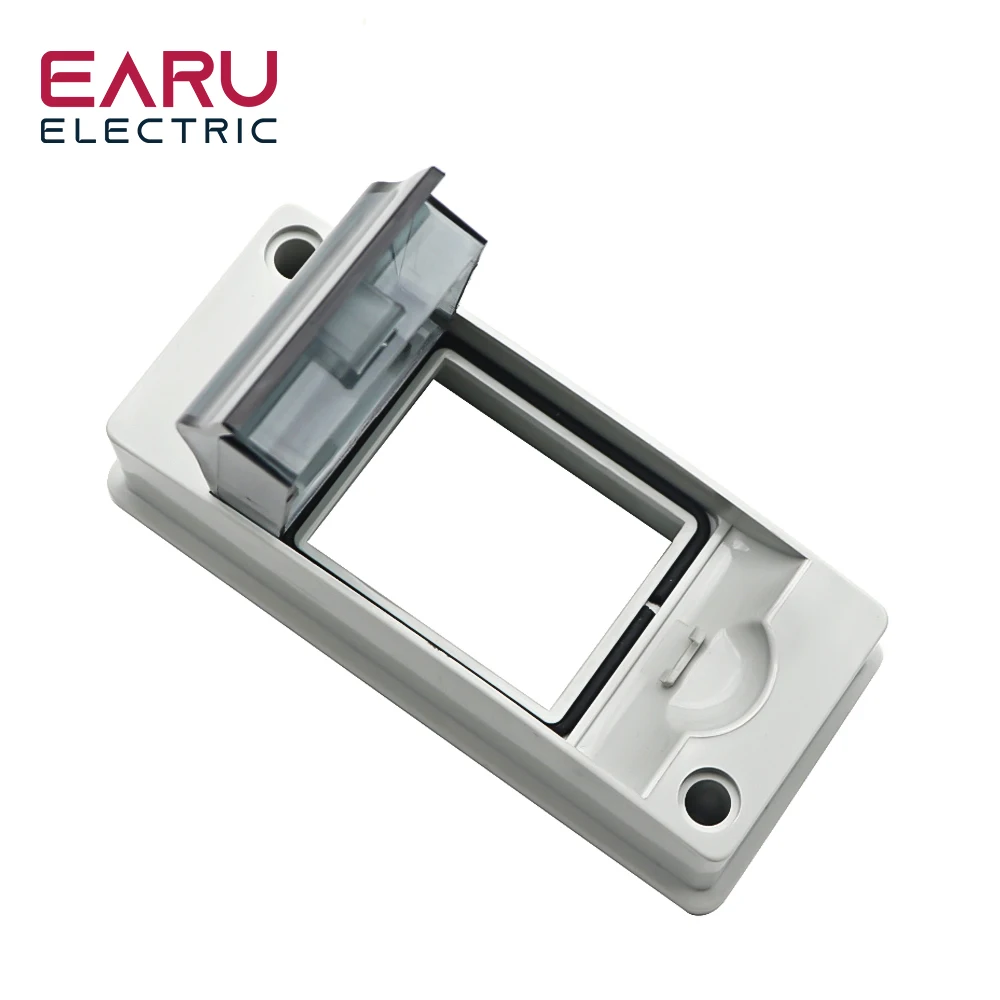 HT-2 Plastic Waterproof IP65 Outdoor Panel Installation Junction Distribution Box with circuit breaker combination MCB DPN DZ47