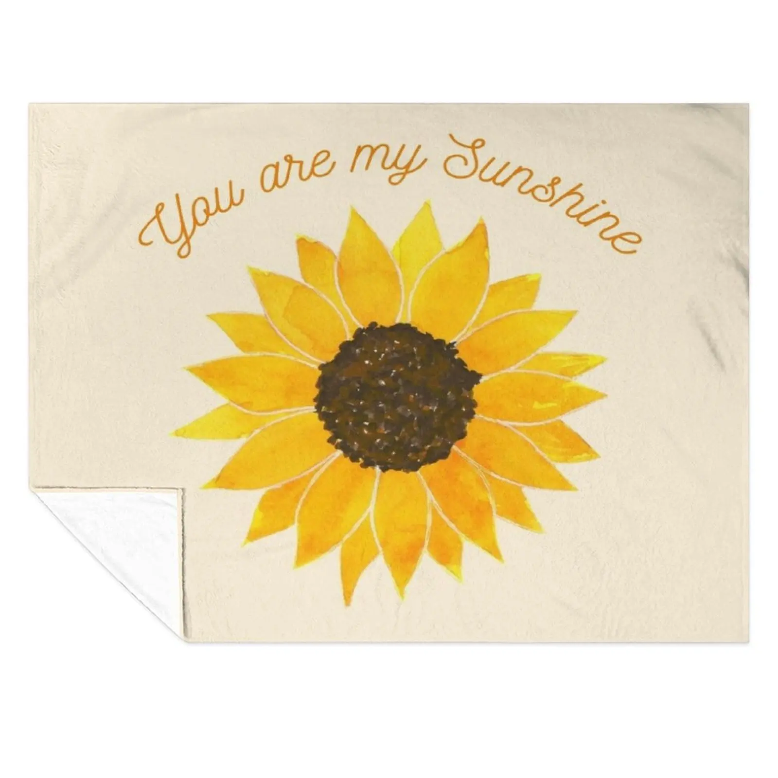 

You are my Sunshine Sunflower Throw Blanket Cute Winter beds Hairys Blankets