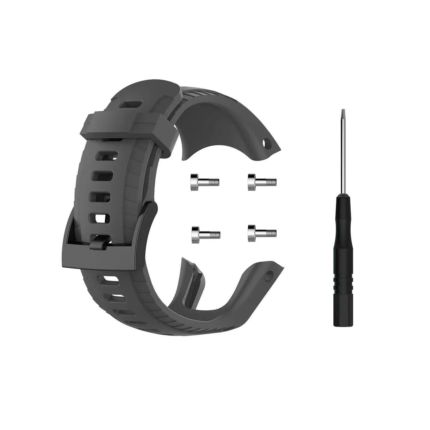 حزام سيليكون عالي الجودة لساعة Suunto 5 الذكية سوار معصم بديل لملحقات ساعة Suunto 5
