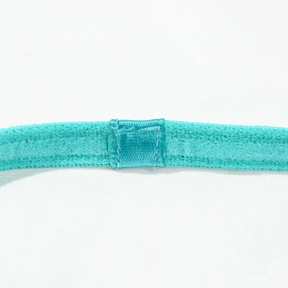 Women Men Stretch Candy Color Sport Anti-slip Yoga Hair Bands Head Wrap Elastic Headband