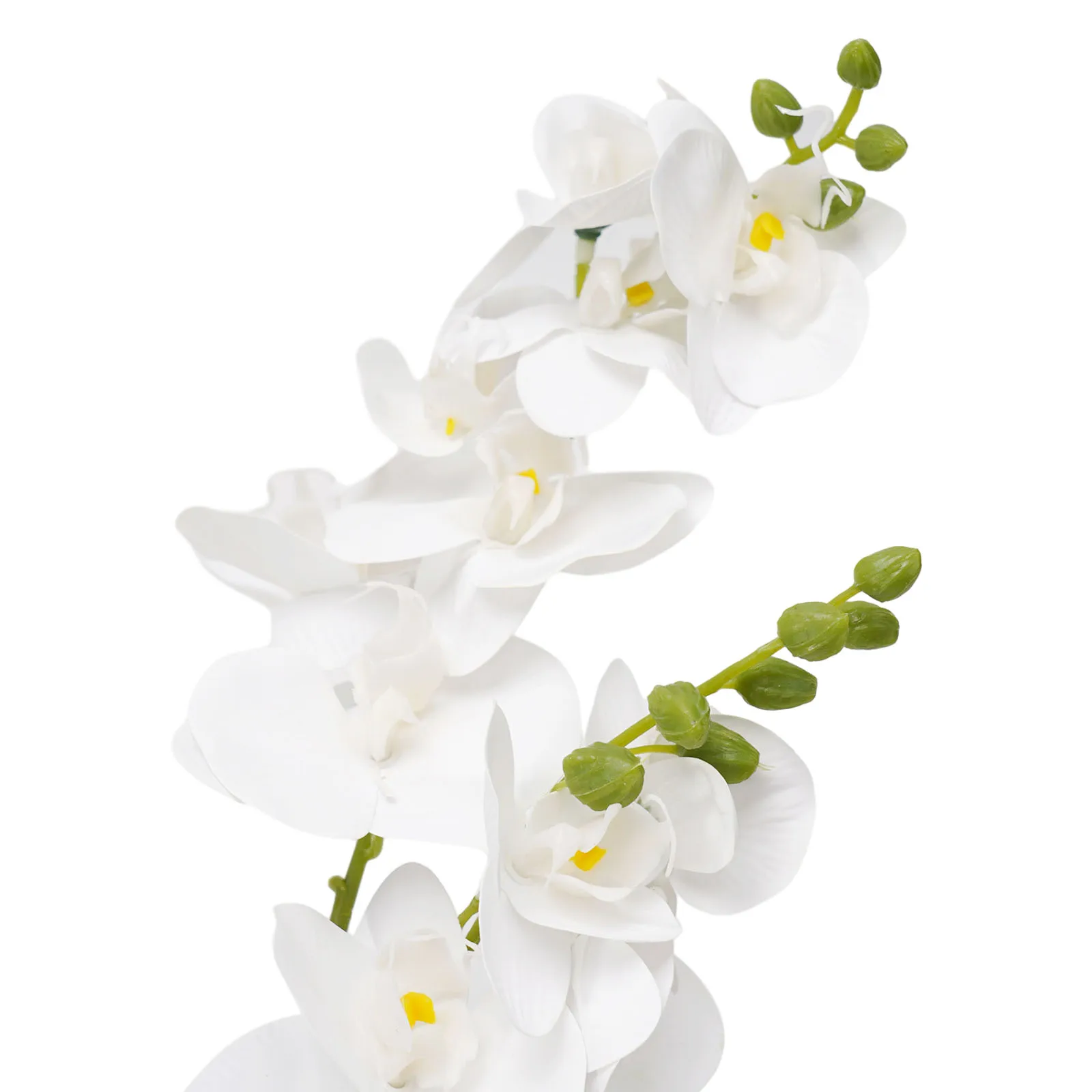 

12 Heads 50CM Artificial Butterfly Orchid Fake Moth Orchids Flowers Long-lasting Wedding/Home Realistic Floral Decor