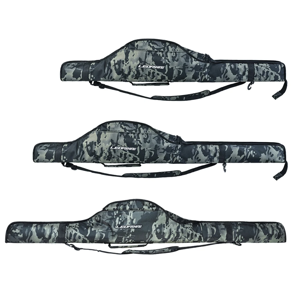 Grande Capacidade Outdoor Pesca Ferramenta Pouch, saco impermeável, alça ajustável, resistente ao desgaste, Peixe Isca Carretel engrenagem